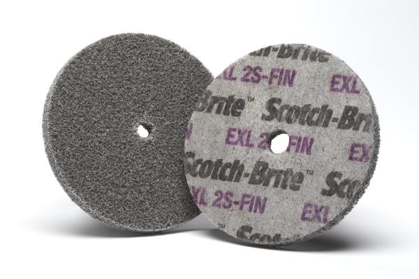 Scotch-Brite™ EXL Verpresste Kompaktscheibe XL-UW, 75 mm x 6,35 mm x 6,35 mm, 8A MED