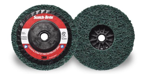 Scotch-Brite™ Grobreinigungsscheibe XT-RD Pro Extra Cut, 125 mm x 22 mm, A XCRS, M14-Gewinde