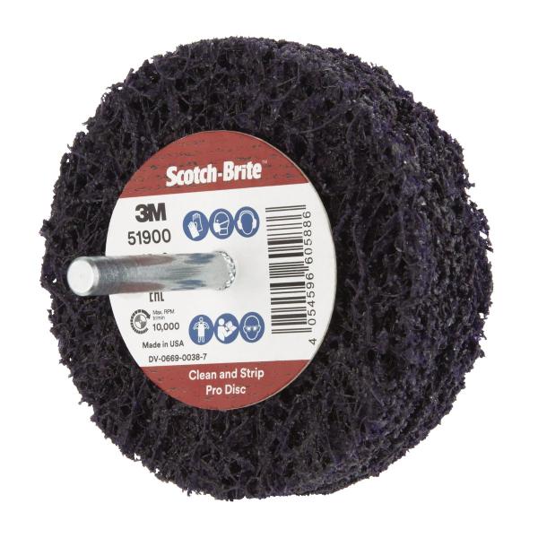 Scotch-Brite™ Grobreinigungsscheibe XT-ZS Pro, 100 mm x 25 mm x 6 mm, S XCRS
