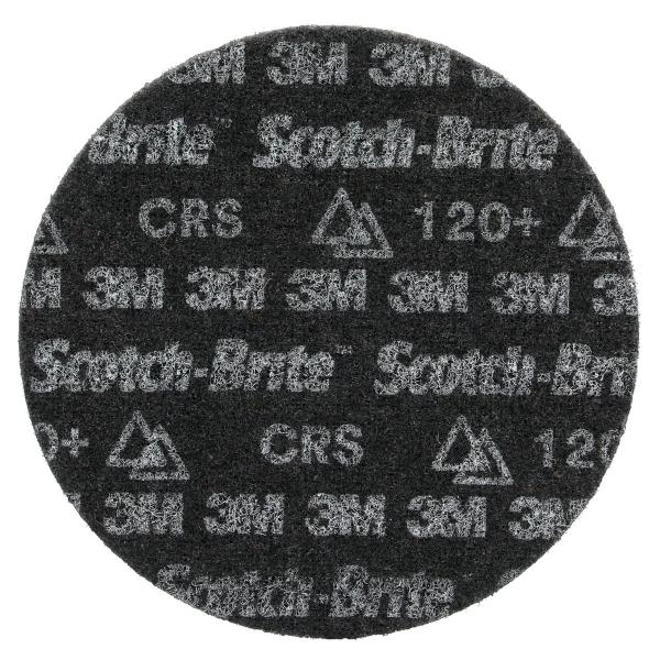 Scotch-Brite™ Präzisions-Vliesscheibe für höchste Anforderungen, HD-DH, Coarse 120+, 102 mm x NH, 100 ea/Case