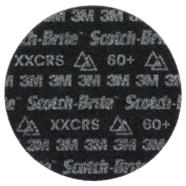 Scotch-Brite™ Präzisions-Vliesscheibe für höchste Anforderungen, HD-DH, X-Extra Coarse 60+, 152 mm x NH, 50 ea/Case