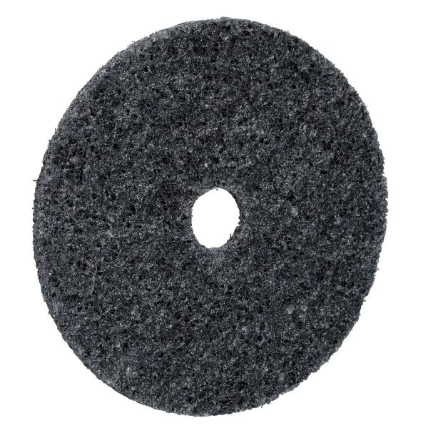 Scotch-Brite™ Präzisions-Vliesscheibe Heavy Duty, HD-DH, Extra Coarse 80+, 102 mm x 16 mm, 100 ea/Case