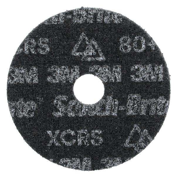 Scotch-Brite™ Präzisions-Vliesscheibe Heavy Duty, HD-DH, Extra Coarse 80+, 114.3 mm x 22.23 mm, 50 ea/Case