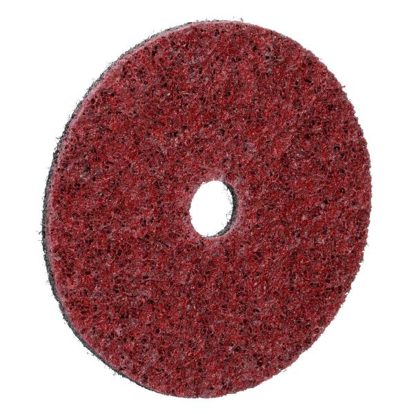 Scotch-Brite™ Präzisions-Vliesscheibe Heavy Duty, HD-DH, Medium 150+, 102 mm x 16 mm, 100 ea/Case