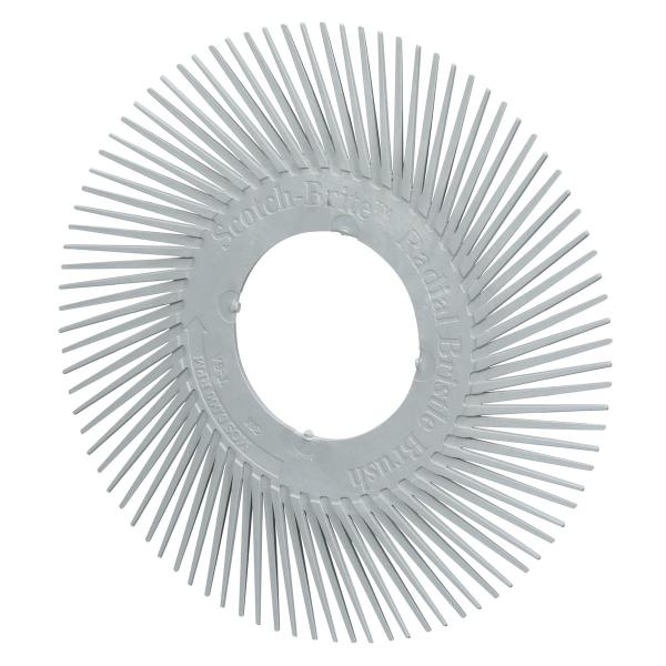 Scotch-Brite™ Precision Radial Bristle Brush, PN-RB, 120+, 152,4 mm (6 Zoll), Typ A, ohne Adapter