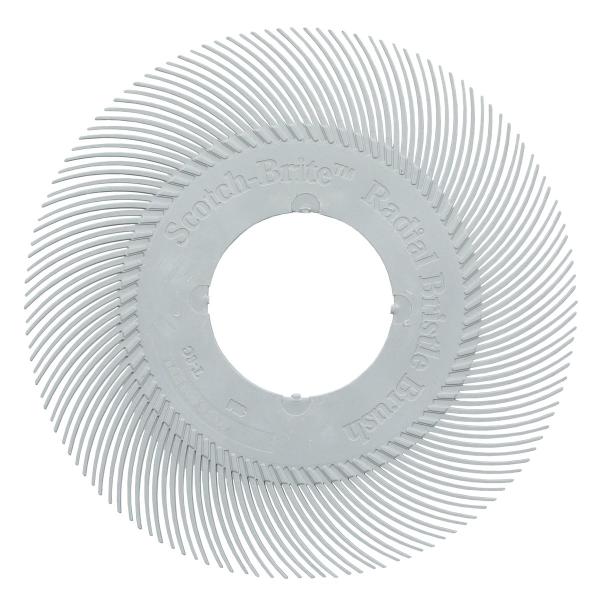 Scotch-Brite™ Precision Radial Bristle Brush, PN-RB, 120+, 193,675 mm (7-5/8 Zoll), Typ C, ohne Adapter