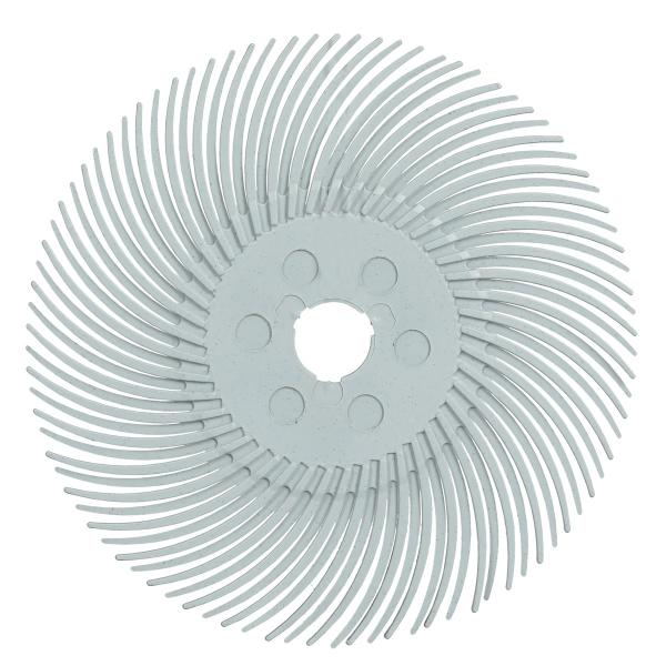 Scotch-Brite™ Precision Radial Bristle Brush, PN-RB, 120+, 76,2 mm x 9,525 mm (3 Zoll x 3/8 Zoll), Typ C