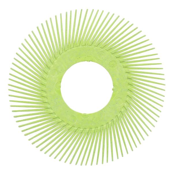 Scotch-Brite™ Precision Radial Bristle Brush, PN-RB, 50+, 6 in, Type A, without Adapter, 40/Carton, 80 ea/Case