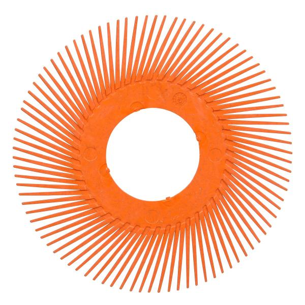 Scotch-Brite™ Precision Radial Bristle Brush, PN-RB, 80+, 152,4 mm (6 Zoll), Typ A, ohne Adapter