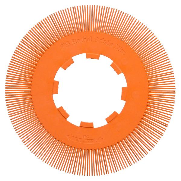 Scotch-Brite™ Precision Radial Bristle Brush, PN-RB, 80+, 8 in, Type S, without Adapter, 70 ea/Case