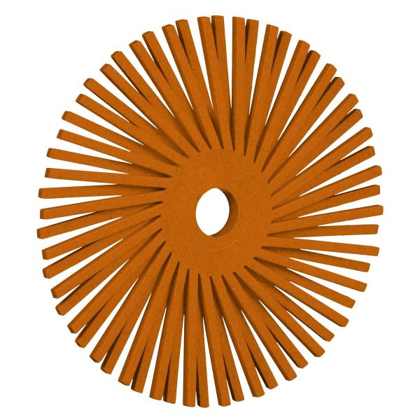 Scotch-Brite™ Precision Radial Bristle Brush, PN-RB, 80+, 76,2 mm x 9,525 mm (3 Zoll x 3/8 Zoll), Typ A,
