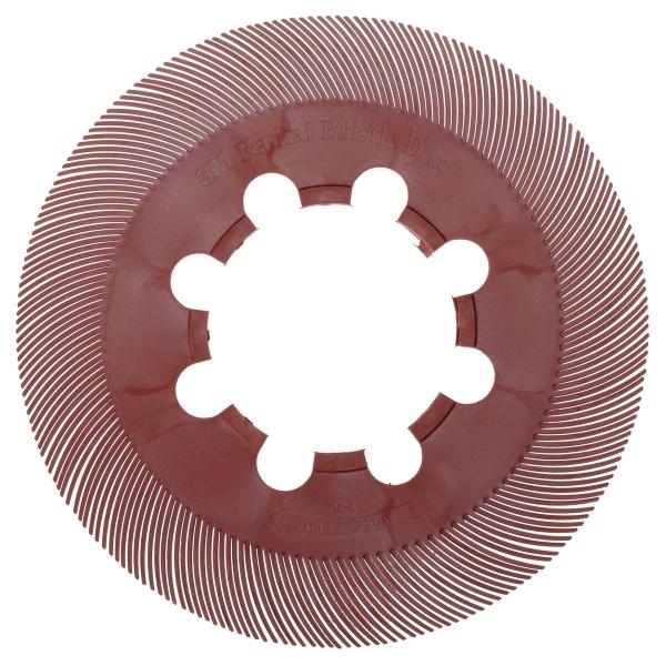 Scotch-Brite™ Radial Bristle Brush BB-ZB Einzelsegment, rot, 193,5 mm, P220, Typ C (Nachfüllpackung)