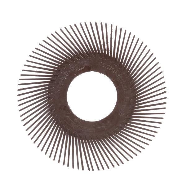 Scotch-Brite™ Radial Bristle Brush BB-ZB, gelb, 203,2 mm, P80, Typ S (Nachfüllpackung)