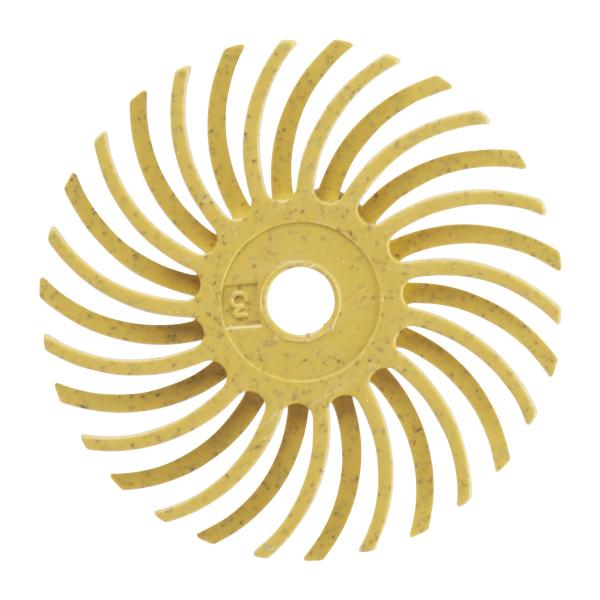 Scotch-Brite™ Radial Bristle Brush RB-ZB, gelb, 19 mm x 1,58 mm, P80, Typ C