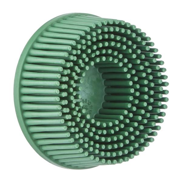 Scotch-Brite™ Roloc™ Bristle Disc RD-ZB, TR, grün, 50 mm x 15.9 mm, Tapered