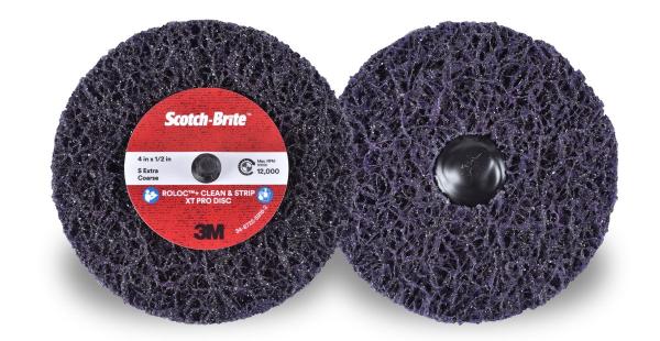 Scotch-Brite™ Roloc™+ Grobreinigungsscheibe XT-ZR Pro, 100 mm x 13 mm x 6 mm, S XCRS