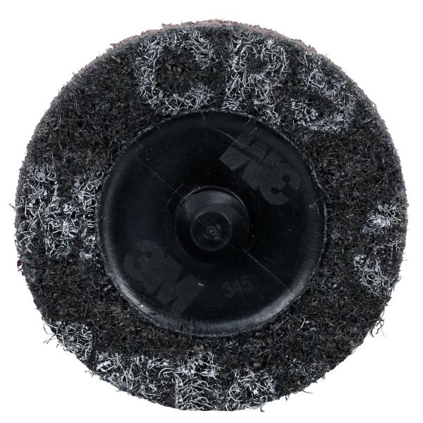 Scotch-Brite™ Roloc™ Präzisions-Vliesscheibe Heavy Duty, HD-DR, Coarse 120+, TR, 51 mm, 25/Carton, 100 ea/Case