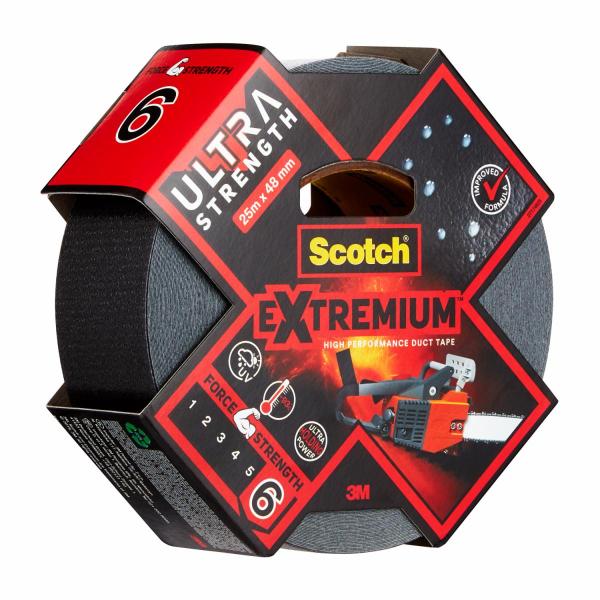 Scotch® Extremium™ Ultra Hochleistungs-Klebeband DT17, 25 m x 48 mm, 1 Rolle/Paket