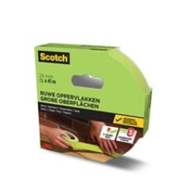 Scotch® Malerabdeckband für raue Oberflächen, 24 mm x 41 m, 1 Rolle/Packung, PEFC Controlled Sources SGSCH-PEFC-COC-110078