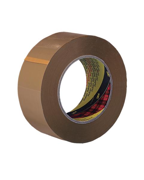 Scotch® PVC Verpackungsklebeband 6890, Braun, 25 mm x 66 m, 0.06 mm