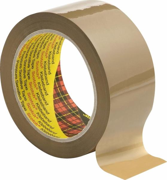 Scotch® Verpackungsklebeband 3707, Buff, 38 mm  x 66m