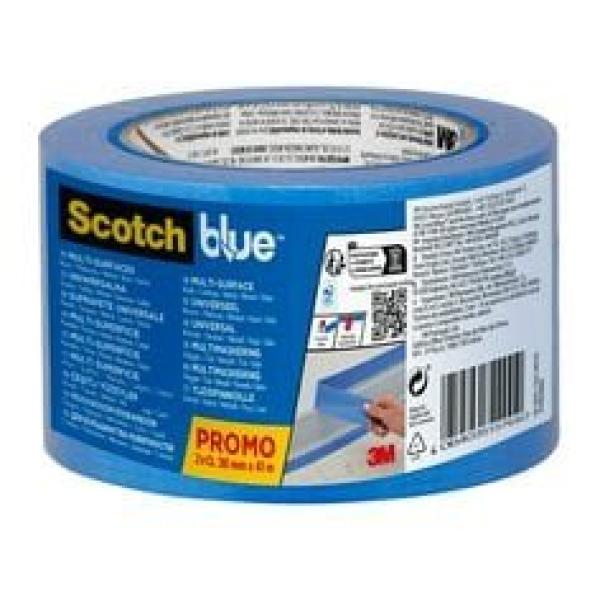 ScotchBlue™ Malerabdeckband „Multi-Surface“, 36 mm x 41 m, 2 Rollen/Packung, 70% PEFC, SGSCH-PEFC-COC-110078