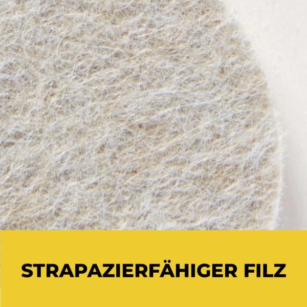 Scotch™ Beigefarbene Filzgleiter FP845-199EU, Verschiedene Größen, 199/Stück