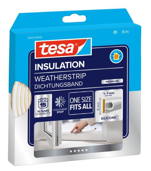 tesamoll® 5417, 6m x 9mm, weiss