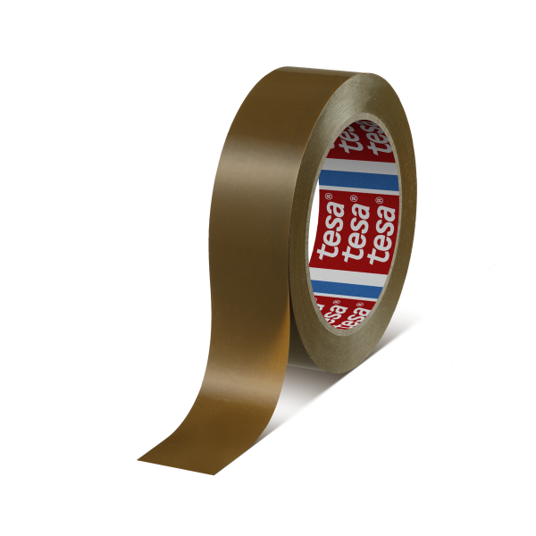 tesapack® 4124 PVC, 66m x 30mm, chamois