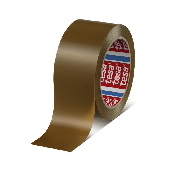 tesapack® 4124 PVC, 66m x 50mm, chamois