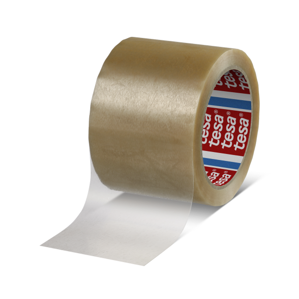 tesapack® 4124 PVC, 66m x 75mm, transparent