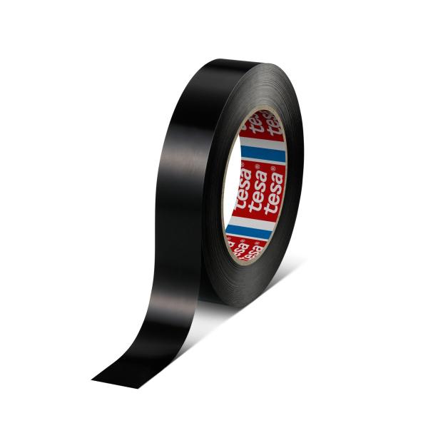 tesa® 4288 MOPP Strapping tape, 66m x 1400mm, schwarz