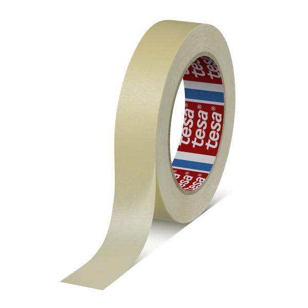 tesakrepp® 4329 PV1, 50m x 25mm, pastellgelb