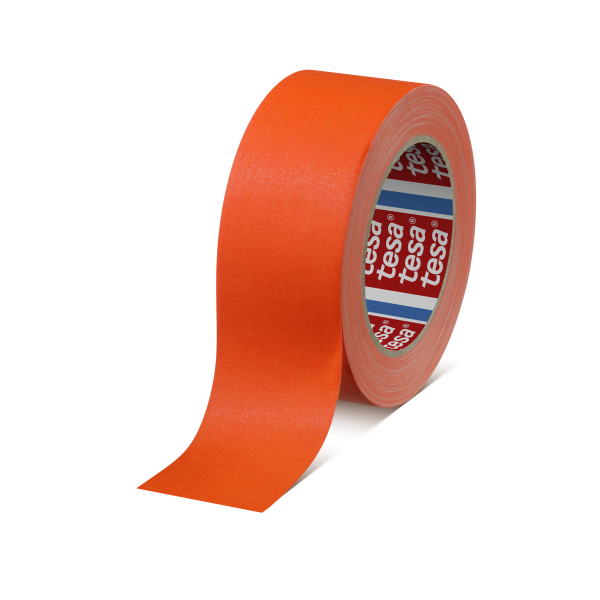 tesaband® 4671, 25m x 50mm, fluoresz.-orange