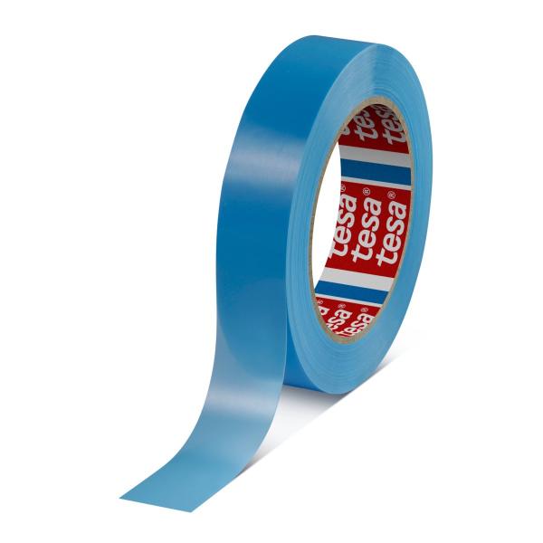 tesa® 64283 MOPP Strapping tape, 50m x 38mm, hellblau