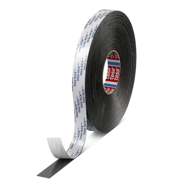 tesa® ACXplus 7065 High Adhesion, 25m x 25mm, schwarz