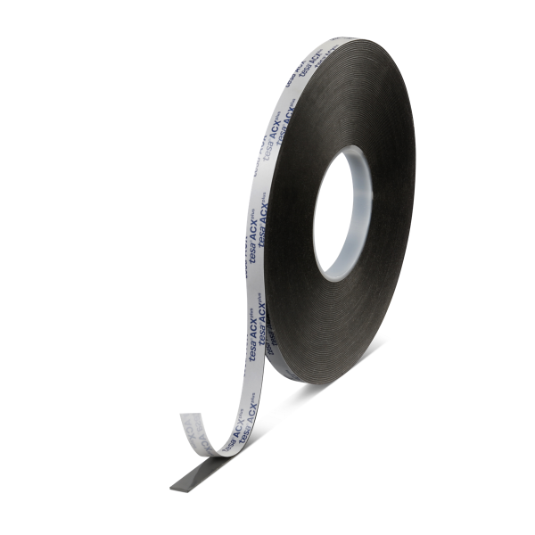 tesa® ACXplus 7074 High Resistance, 25m x 12mm, schwarz