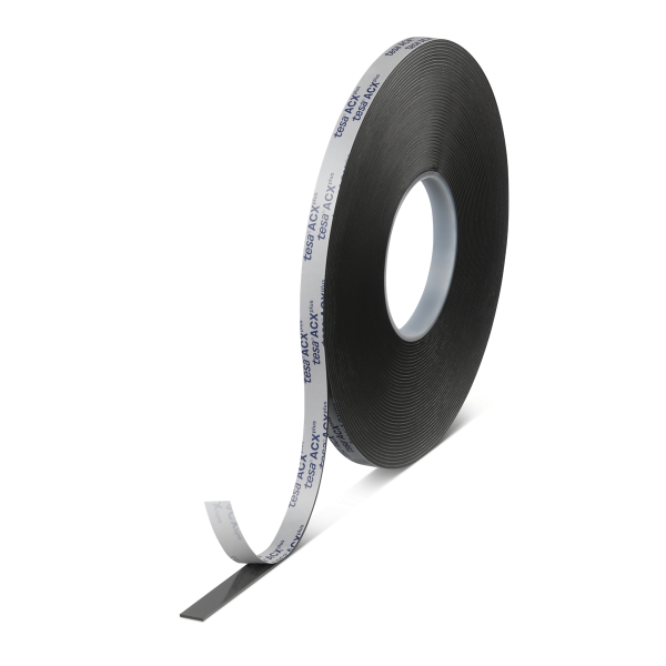 tesa® ACXplus 7074 High Resistance, 25m x 25mm, schwarz