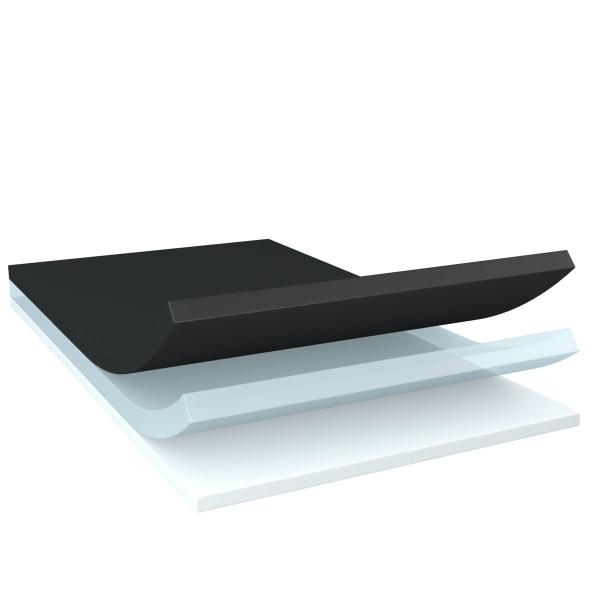 tesa® 58358, 100m x 1372mm, schwarz