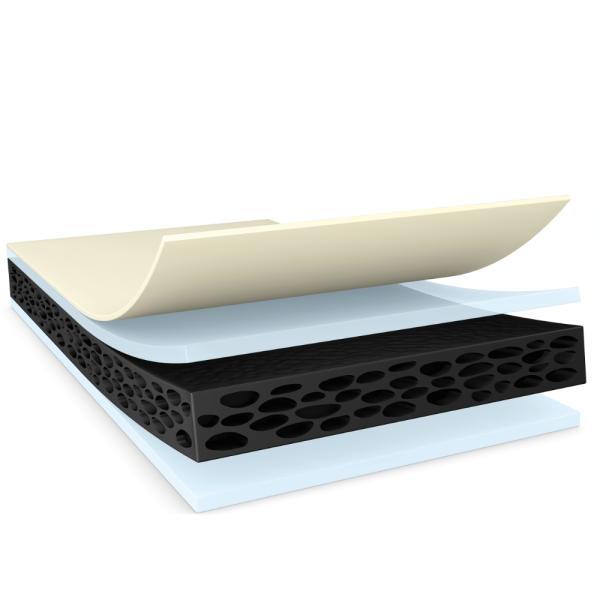 tesa® 62624, 100m x 940mm, schwarz