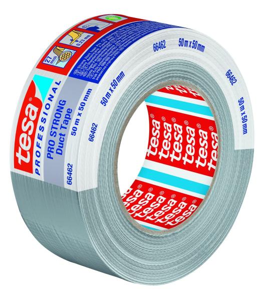 tesa® PRO 74662 STRONG Gewebeband, 50m x 50mm, grau