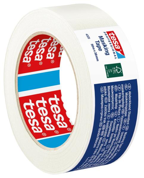 tesa® 4325 Paper Masking, 50m x 38mm, chamois