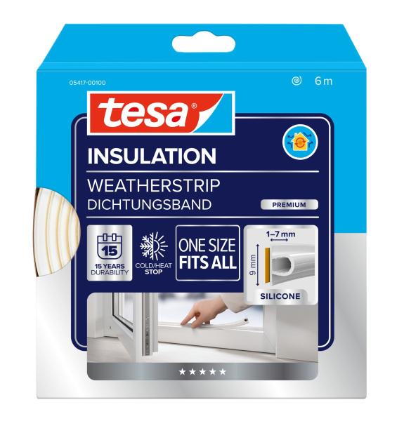 tesamoll® 5417, 6m x 9mm, weiss