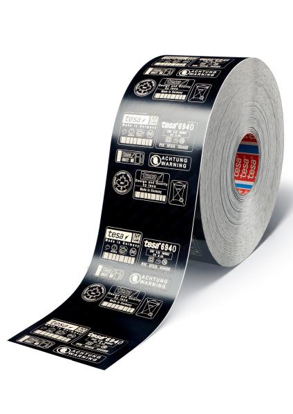 tesa® 6940 PV3 Schwarz Glänzend FPA, 300m x 120mm, schwarz