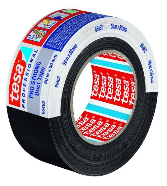 tesa® 66462 ECO PRO-STRONG Gewebeband, 50m x 50mm, schwarz