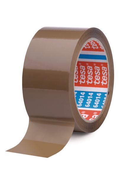 tesapack® 64014 PP, 66m x 50mm, braun