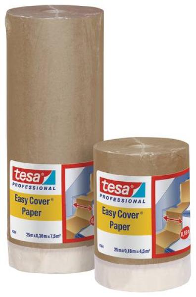 tesa Professional 4364 Easy Cover® Universal Papier, 25m x 180mm, chamois