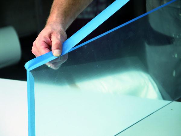 tesakrepp® 4308 Blue Krepp, 50m x 25mm, blau