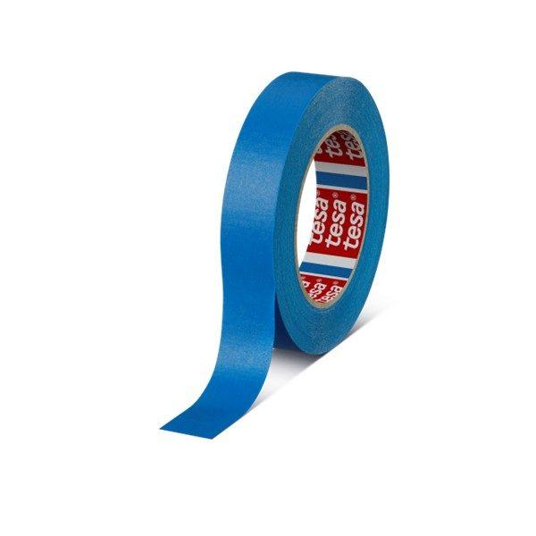 tesakrepp® 4308 Blue Krepp, 50m x 25mm, blau