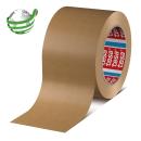 tesa® 4513 Hochwertiges Verpackungsklebeband aus Papier, 50m x 75mm, chamois